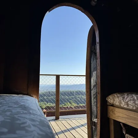 Glamping In A Wine Barrel - With A View Of Apartmán