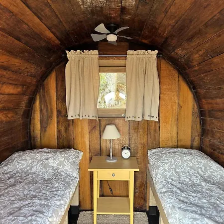 Glamping In A Wine Barrel - With A View Of Ljubljana