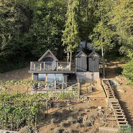 Glamping In A Wine Barrel - With A View Of Apartma *
