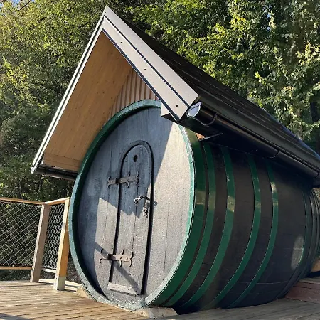 Glamping In A Wine Barrel - With A View Of Ljubljana